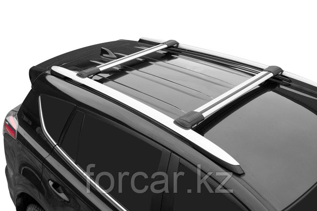 Поперечины LUX Hunter Ssang Yong Actyon 2010-2013 с рейлингами, фото 1