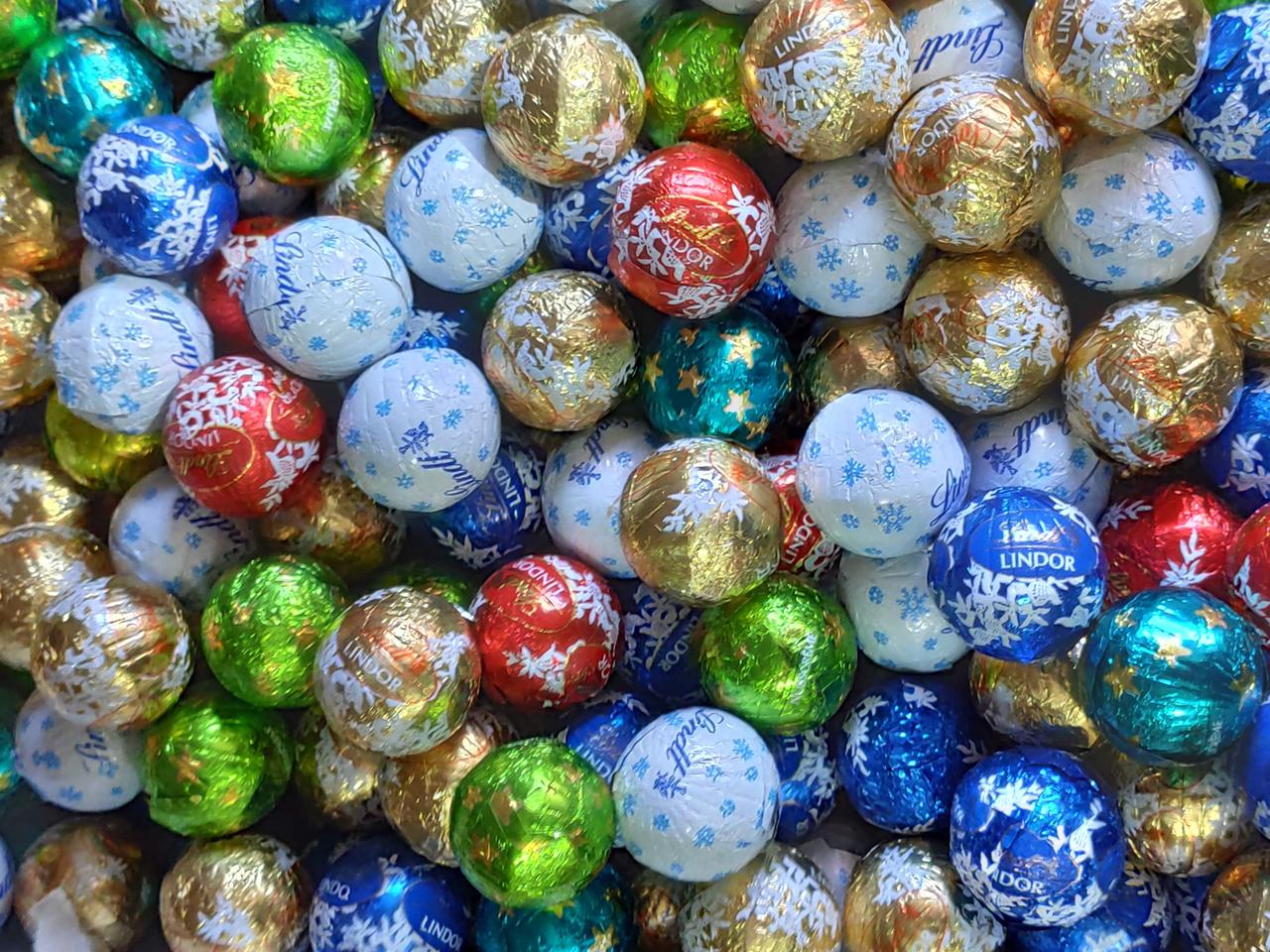 Шоколадные шарики Lindt LINDOR 1кг - фото 3 - id-p76454163
