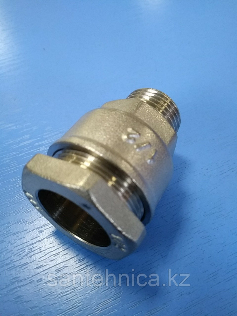 Обжимное соединение для стальных труб SR с наружной резьбой 1/2" (19,7-21,8 мм) Китай - фото 3 - id-p72408173