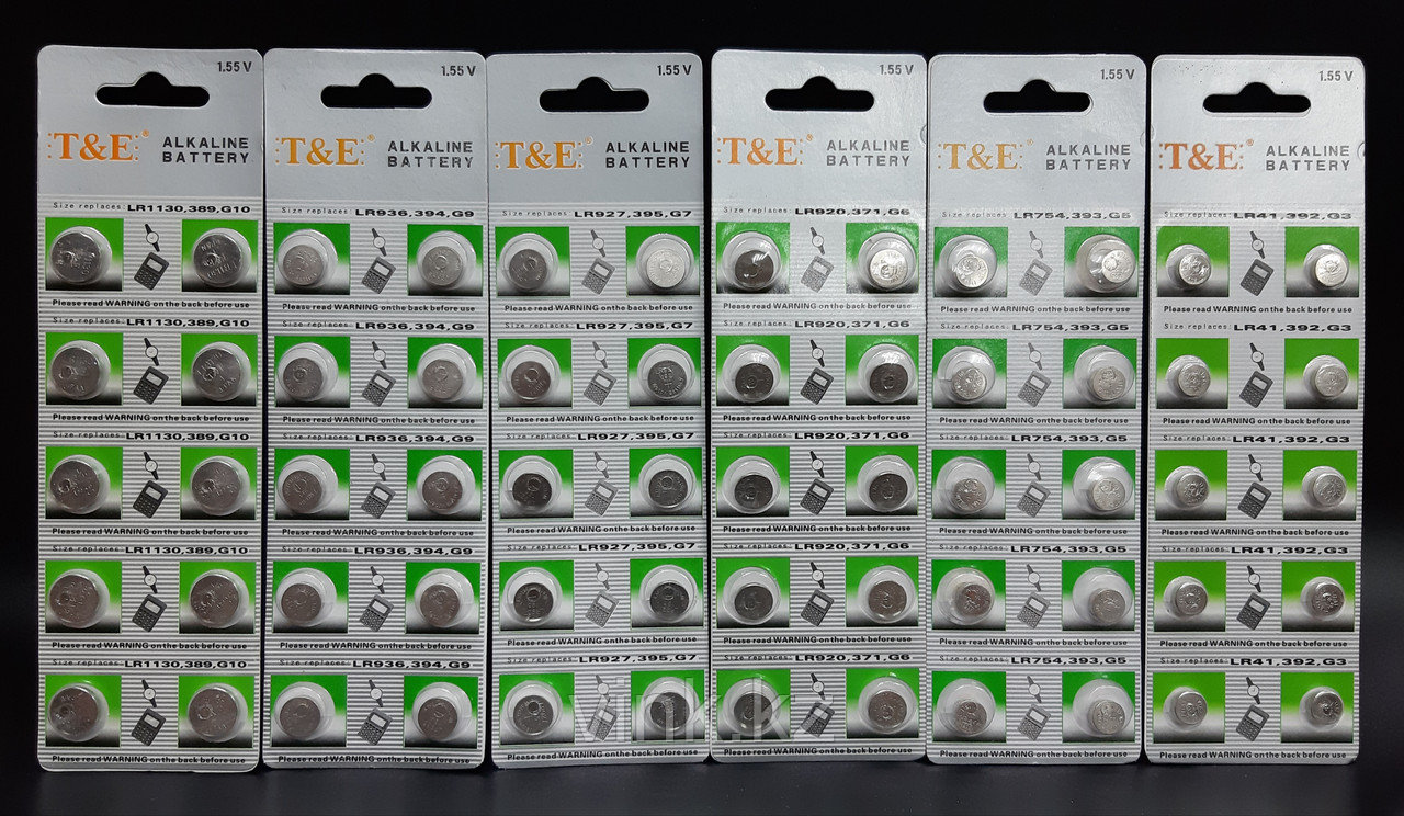 Батарейки для часов. LR626,377,G4,LR66,V4GA: продажа, цена в Астане ...