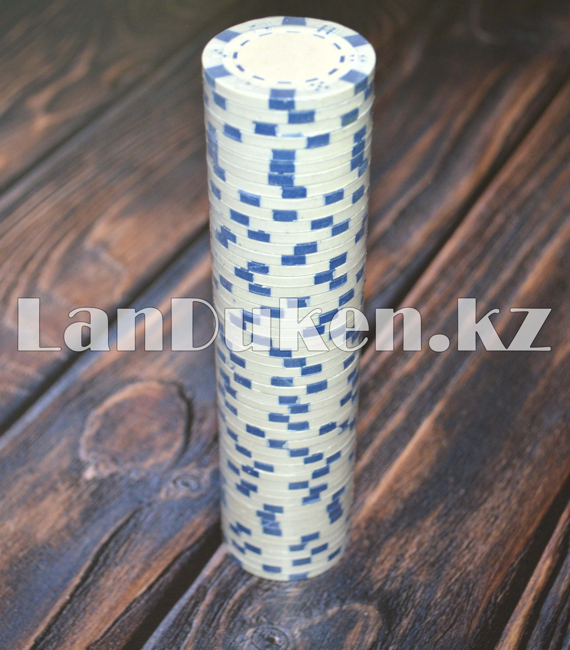 Фишки для покера 50 штук без номинала в ассортименте - фото 4 - id-p76455508