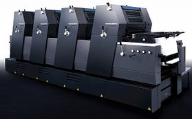 Печатная машина Heidelberg Printmaster GTO 52-4 сочетает в себе проверенную технологию с высокой надежностью производства, является печатной машиной для высококачественной офсетной печати