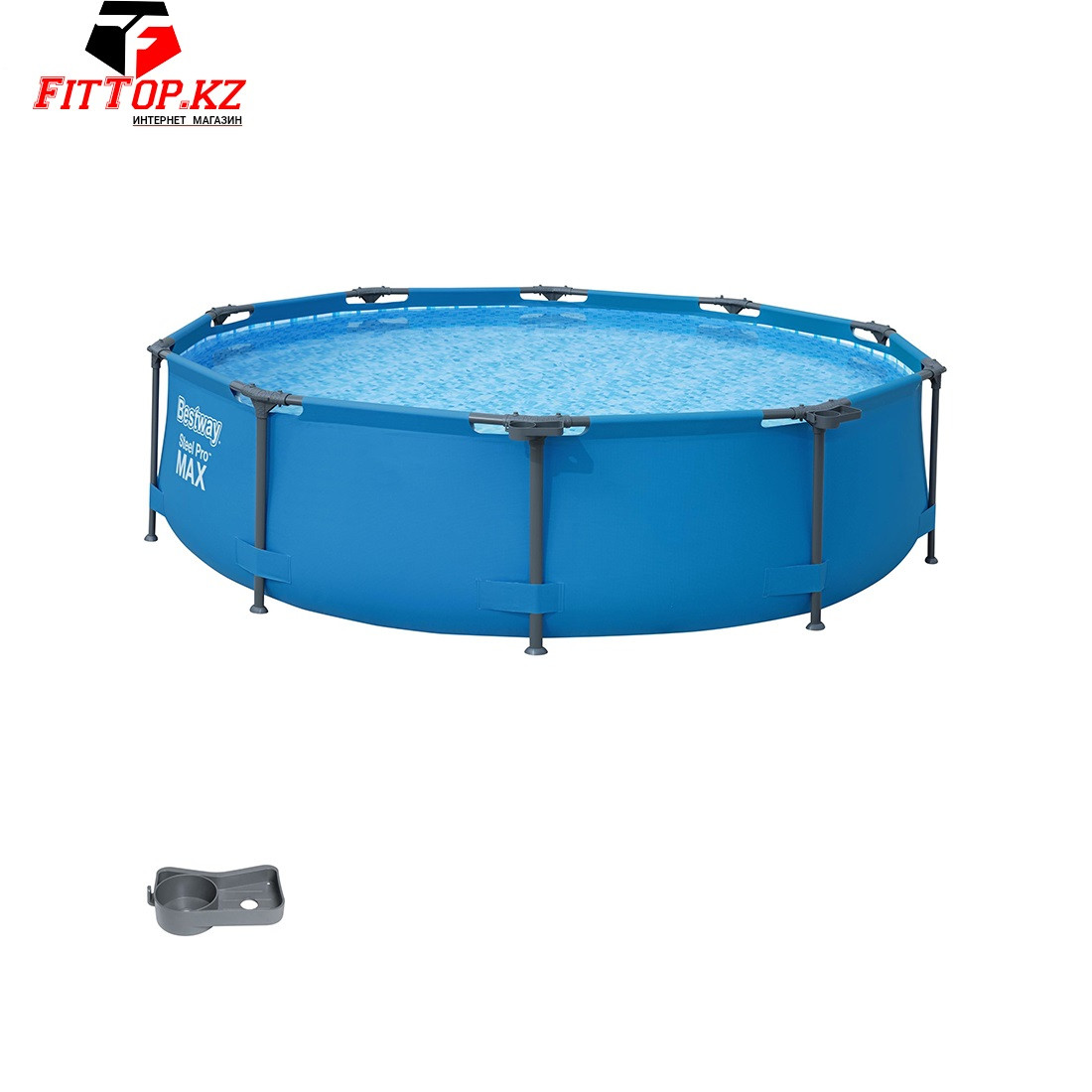 Каркасный бассейн круглый 305х76 см Steel Pro MAX Round Pool, Bestway 56406 - фото 1 - id-p61333367