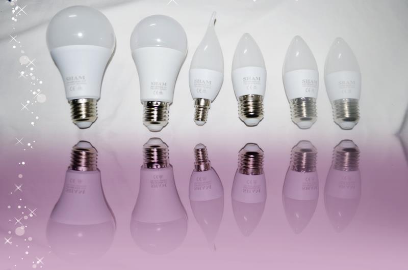 Лампа светодиодная Свеча C37 E14 5W SHAM 6500K - фото 6 - id-p76469952