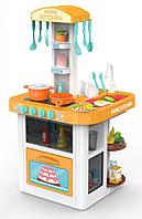 Детская игровая кухня Besty со светом, звуком и водой оранжевая