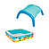 Детский надувной бассейн Canopy 140 х 140 х 114 см, BESTWAY, 52192,Съемный тент, фото 2