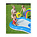 Детский надувной игровой бассейн Rainbow n' Shine 257 x 145 x 91 см, BESTWAY, 53092, фото 3