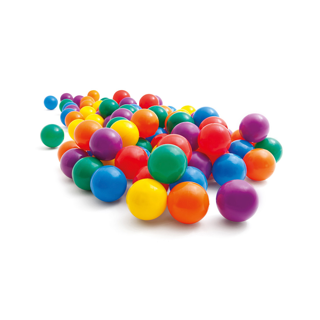 Шарики для бассейнов Fun Ballz 80мм,100 шариков в комплекте - фото 3 - id-p76470389