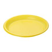 Тарелка d 210мм, желтая, ПС, 50 шт