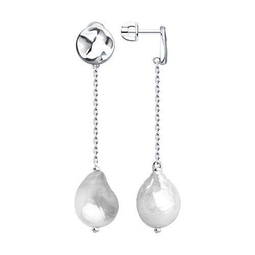 Серьги из серебра SOKOLOV 92022142
