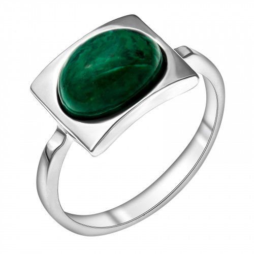 Серебряное кольцо с малахитом Darvin 920281016aa размеры - 18