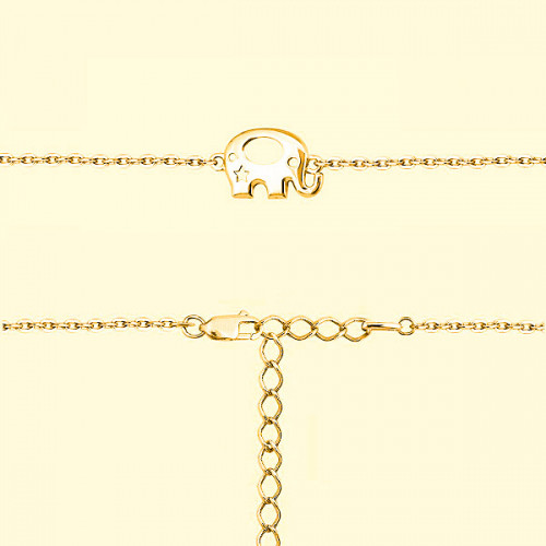 Серебряный браслет Aquamarine 74150#