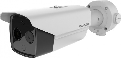 DS-2TD2617B-3/PA - 4MP/0.02MP (оптический/тепловизионный режимы) тепловизионная  цилиндрическая IP-камера.