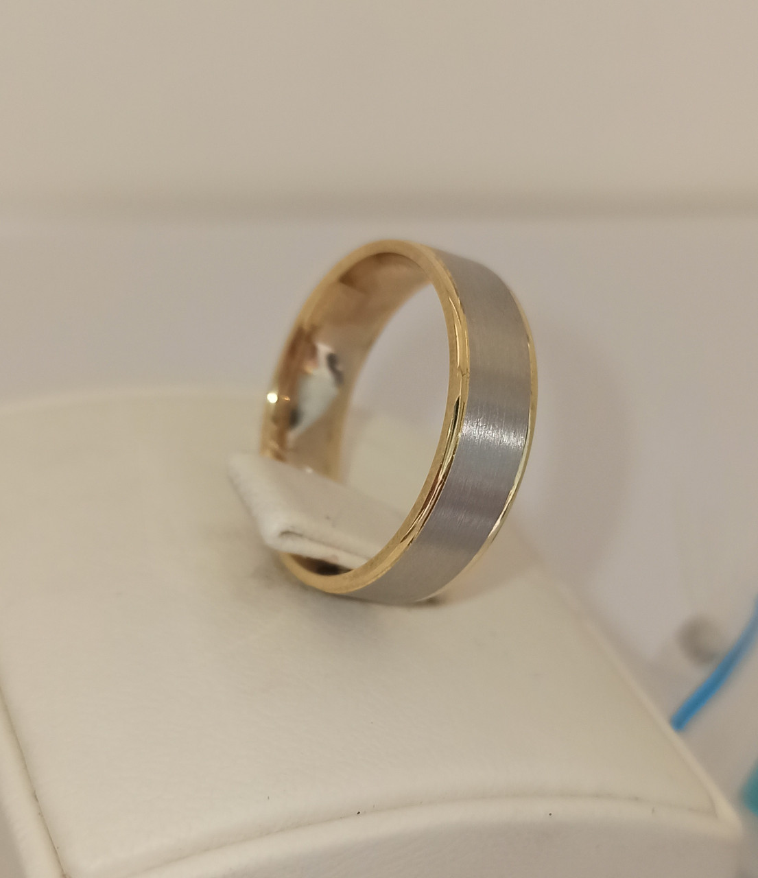 Обручальное кольцо "Antonius& Cleopatra" RB / 16,5 размер (Шоурум) - фото 4 - id-p76488527