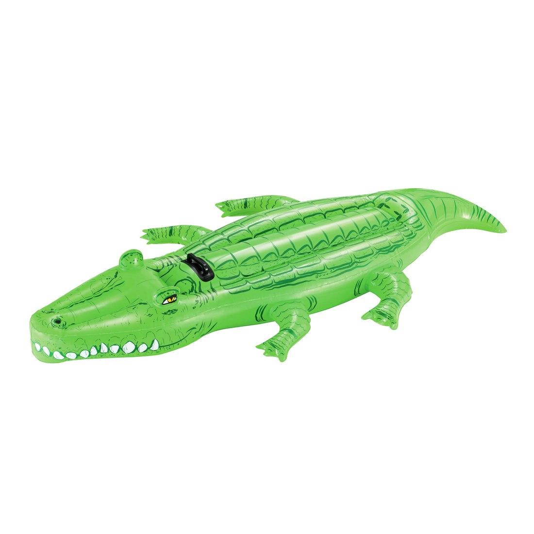 Надувная игрушка для катания верхом BESTWAY Крокодил 41011 (203х117см, Винил, Green) - фото 1 - id-p75894723