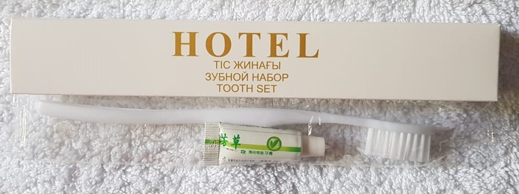 Зубной набор Hotel в коробке - фото 1 - id-p76488861