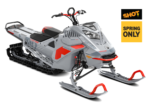 Снегоход Freeride 154'' SHOT 850 E-TEC Turbo Серый 2021