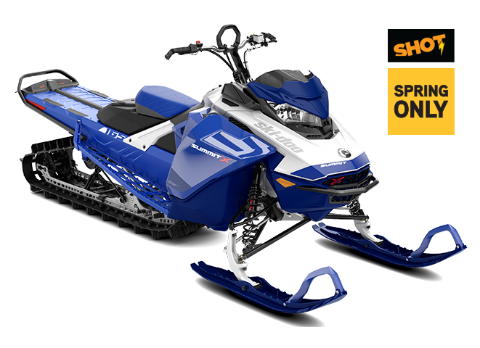 Снегоход Summit X 154'' SHOT 850 E-TEC Синий 2021
