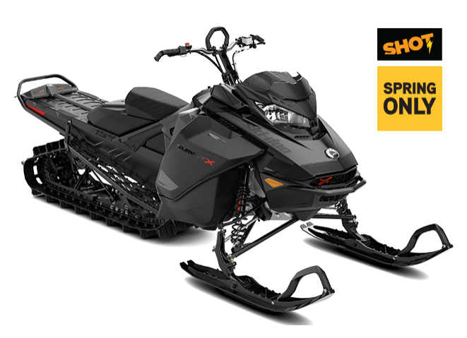 Снегоход Summit X 165" SHOT 850 E-TEC Черный 2021