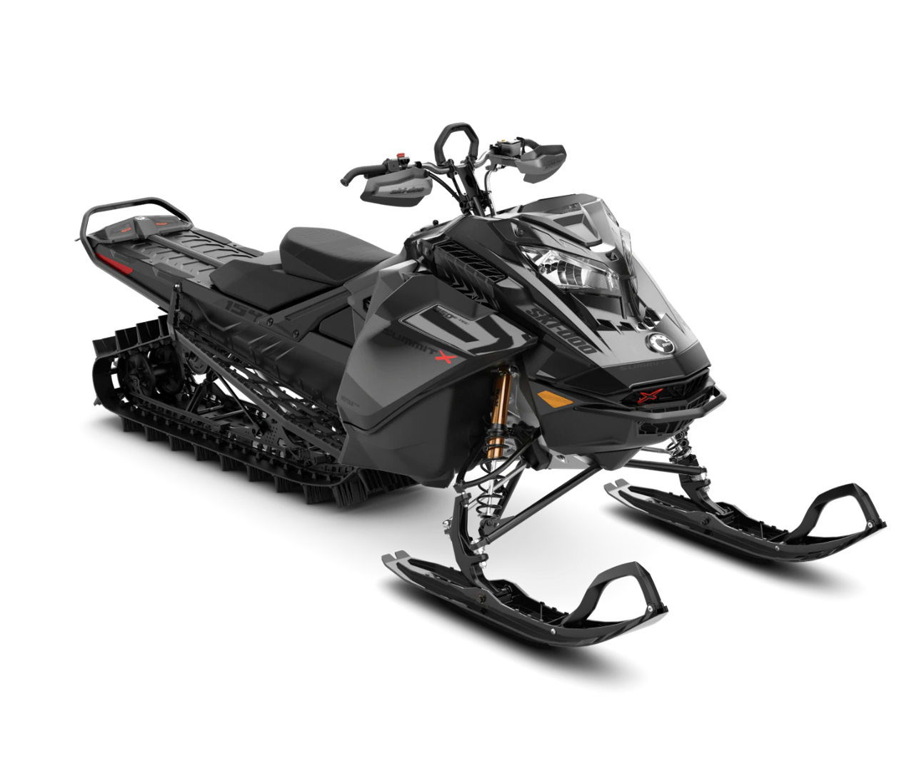 Снегоход Summit X Expert 154'' SHOT 850 E-TEC Черный металлик 2021