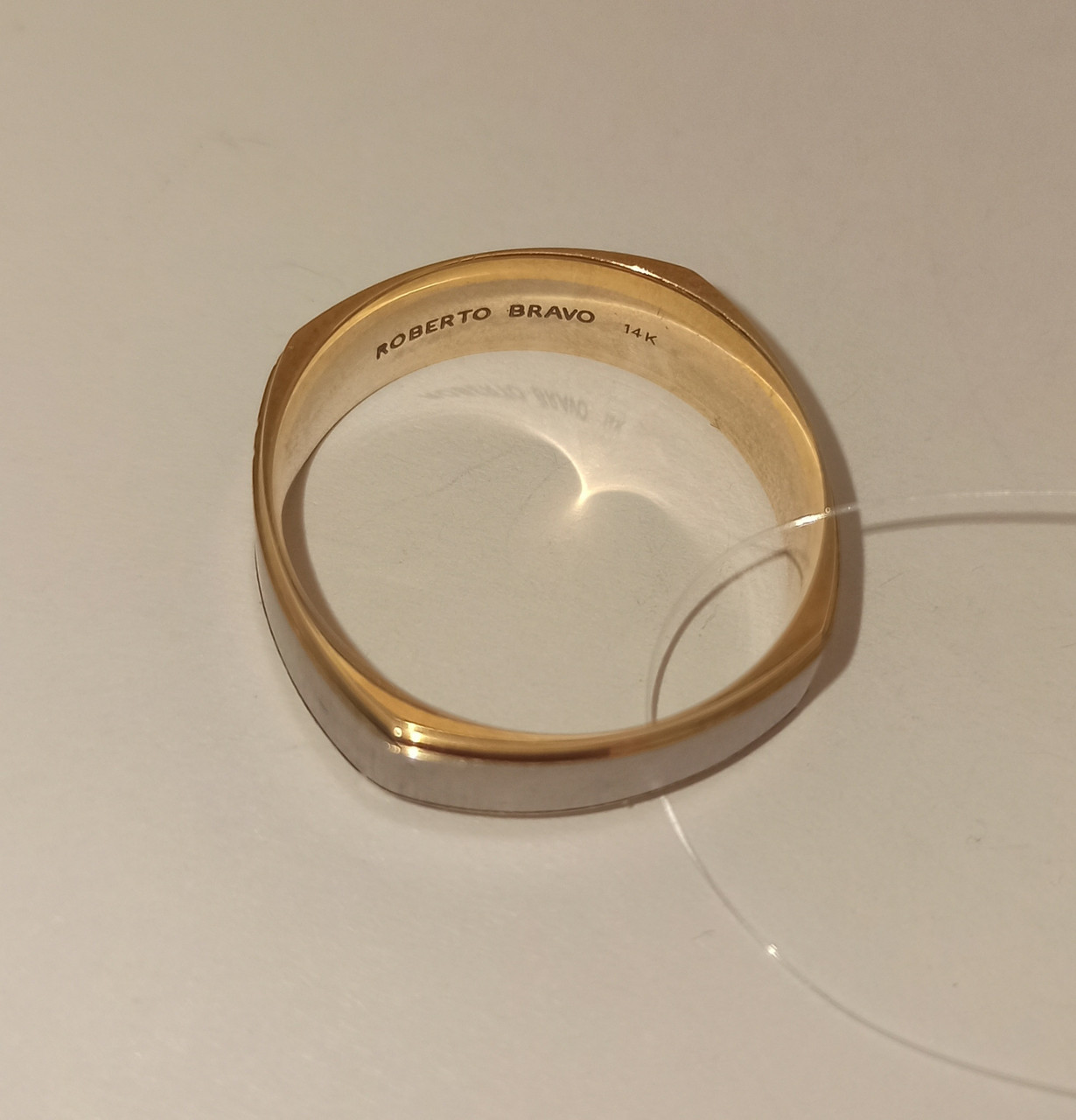 Обручальное кольцо "Artemis&Orien" RB / 16,5 размер (ул.Жолдасбекова 9а) - фото 4 - id-p76496801