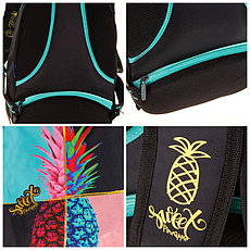 Рюкзак Berlingo inStyle "Pineapple" 41*27*20 см, 3 отделения, 1 карман, эргономичная спинка, фото 3