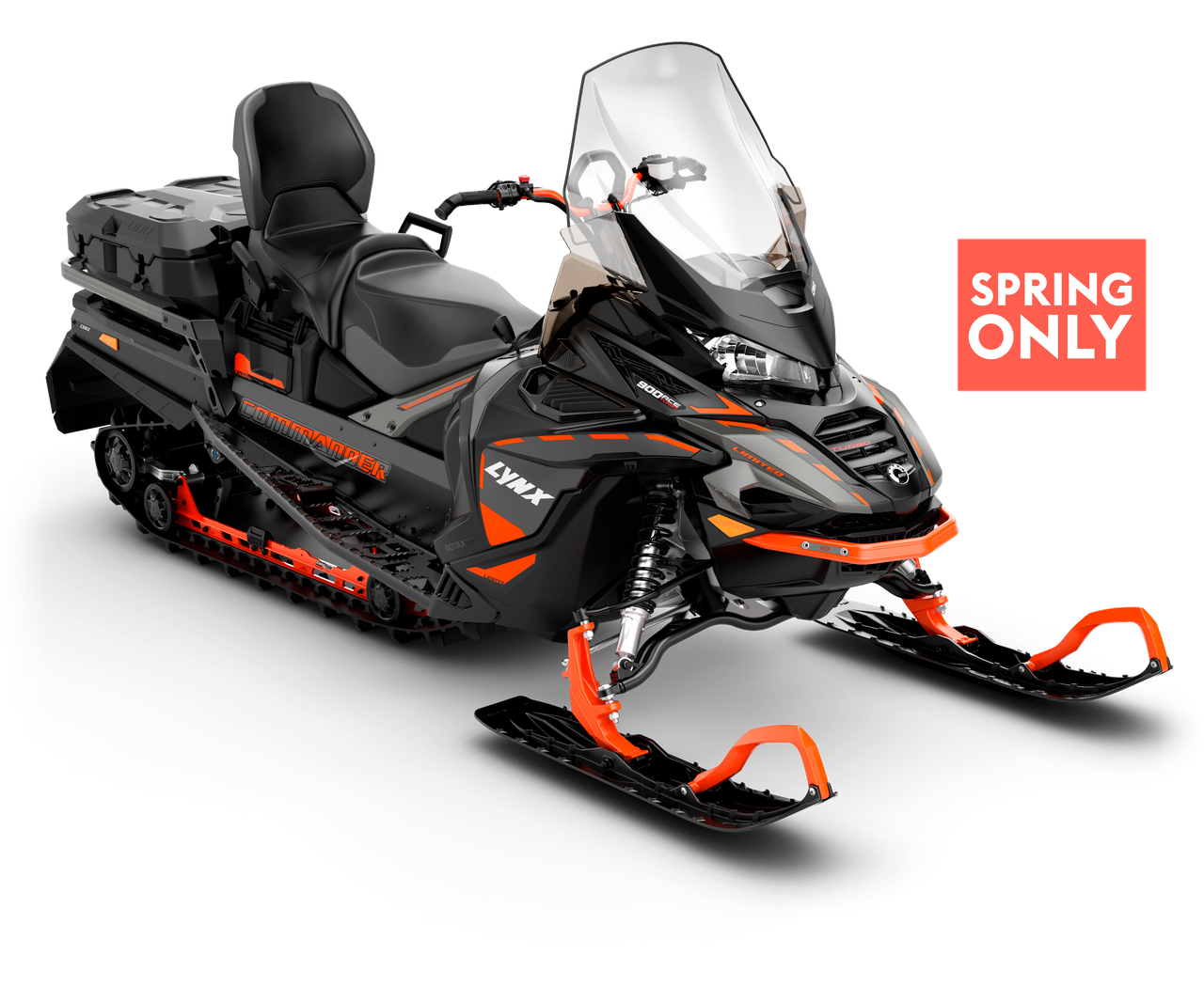Снегоход Commander LTD 600 R E-TEC Черно-серый 2021