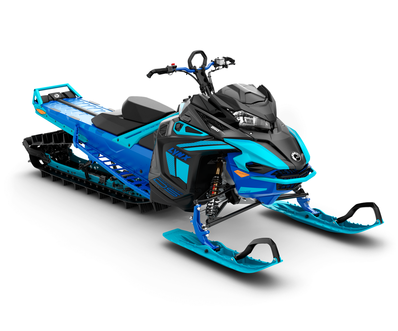 Снегоход Boondocker DS 3900 64 mm SHOT 850 E-TEC Черно-синий 2021