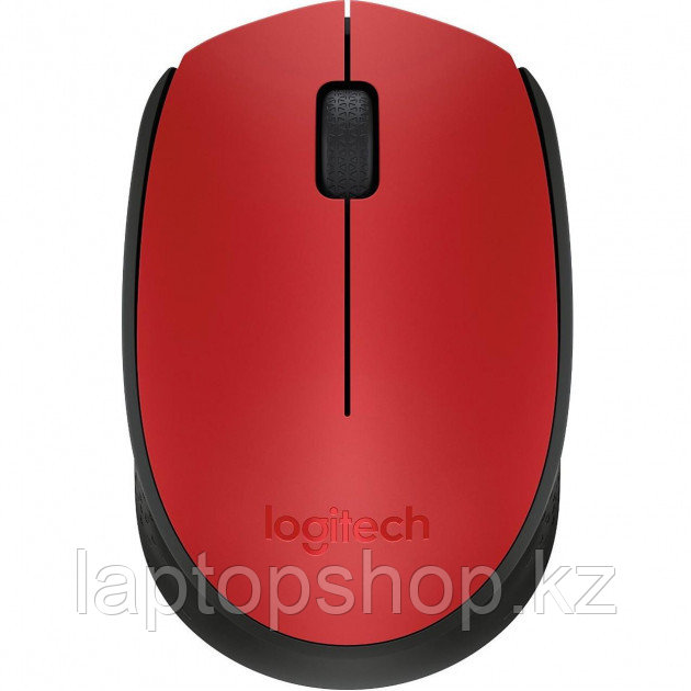 Mouse Logitech M171, красная, беспроводная мышь (910-004641)