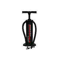 Насос ручной INTEX Double Quick III Hand Pump 68615 (48 см., Пластик, Шланг 0.8м., 4 насадки)