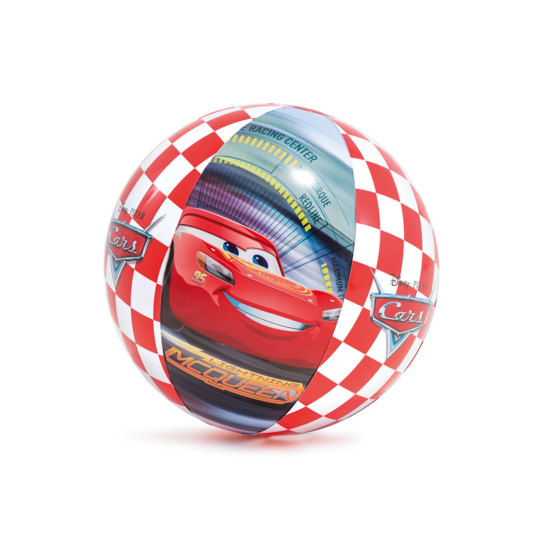 Надувной пляжный мяч Disney Cars INTEX 58053NP Винил