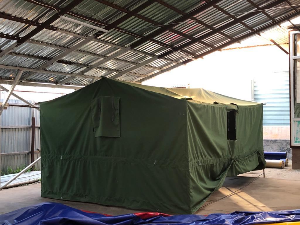Брезентовая палатка имеется все размеры - фото 1 - id-p65169205