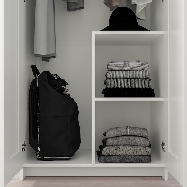 Шкаф 2-дверный БРИМНЭС белый 78x190 см ИКЕА, IKEA - фото 4 - id-p42057014