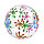 Надувной пляжный мяч Designer BESTWAY (31036E) Винил, фото 2