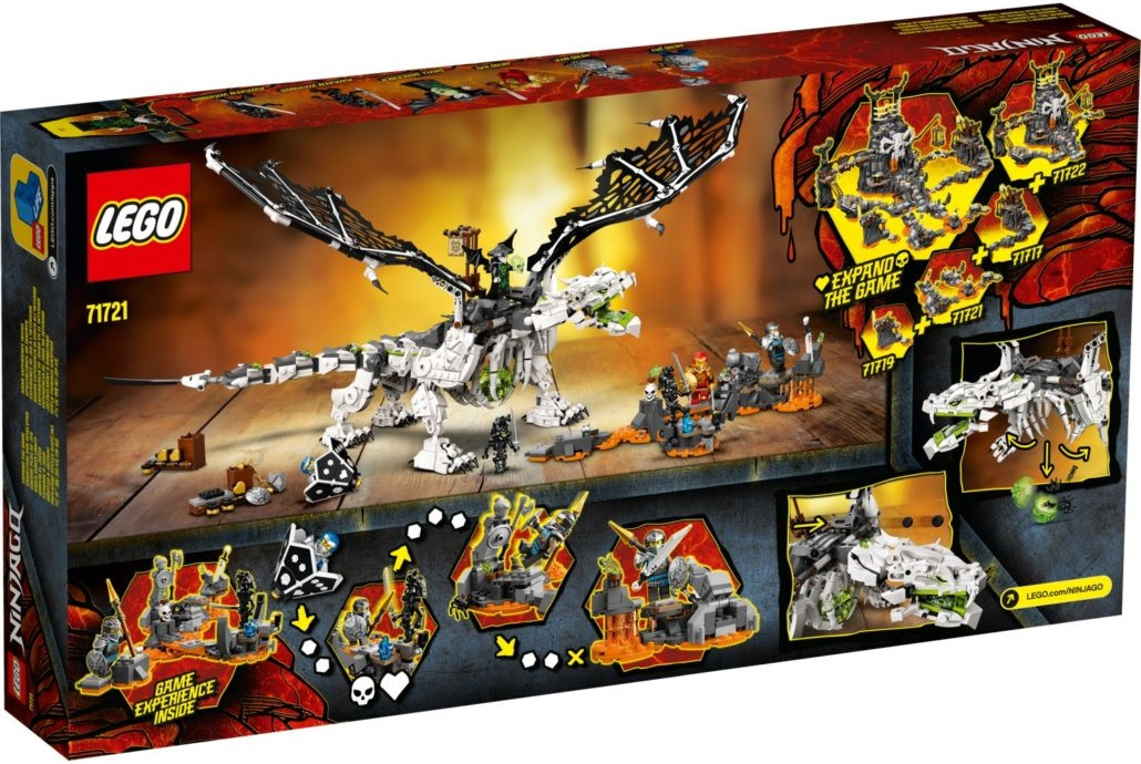 71721 Lego Ninjago Дракон чародея-скелета, Лего Ниндзяго - фото 2 - id-p76501454