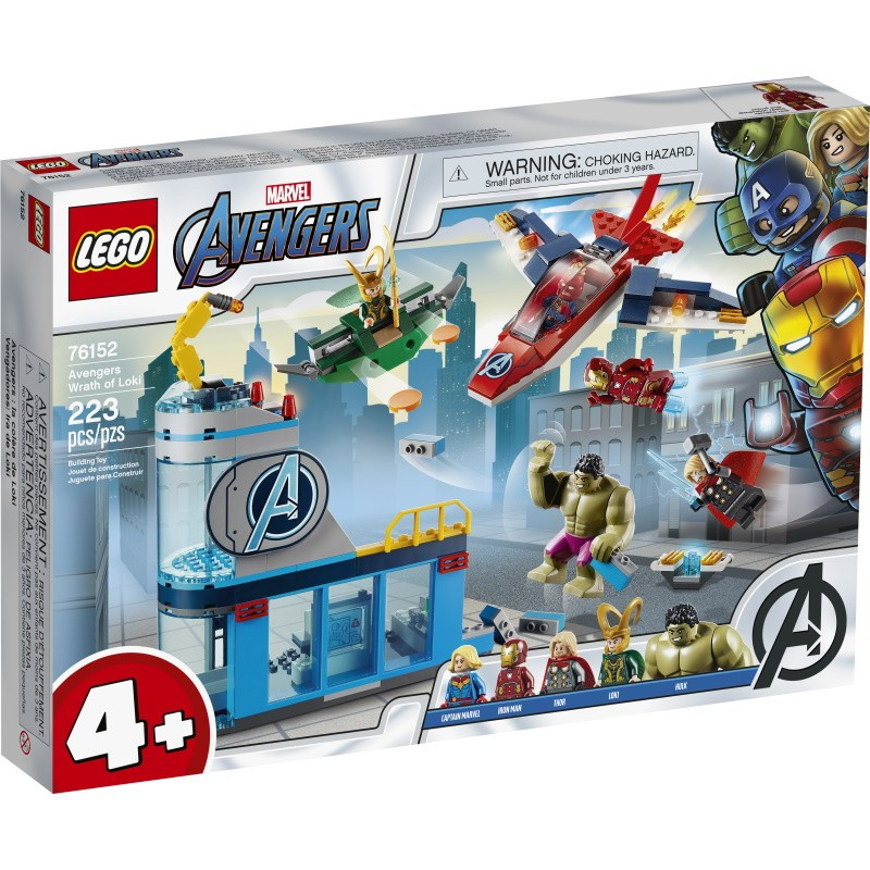 76152 Lego Super Heroes Мстители Гнев Локи, Лего Супергерои Marvel - фото 1 - id-p76501461