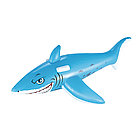 Надувная игрушка для катания верхом BESTWAY Большая Акула с ручками 41032 BW (183х102см, Винил)