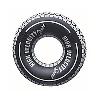 Круг для плавания BESTWAY High Velocity Tire 12+ 36102 (119 см, Винил, Black)