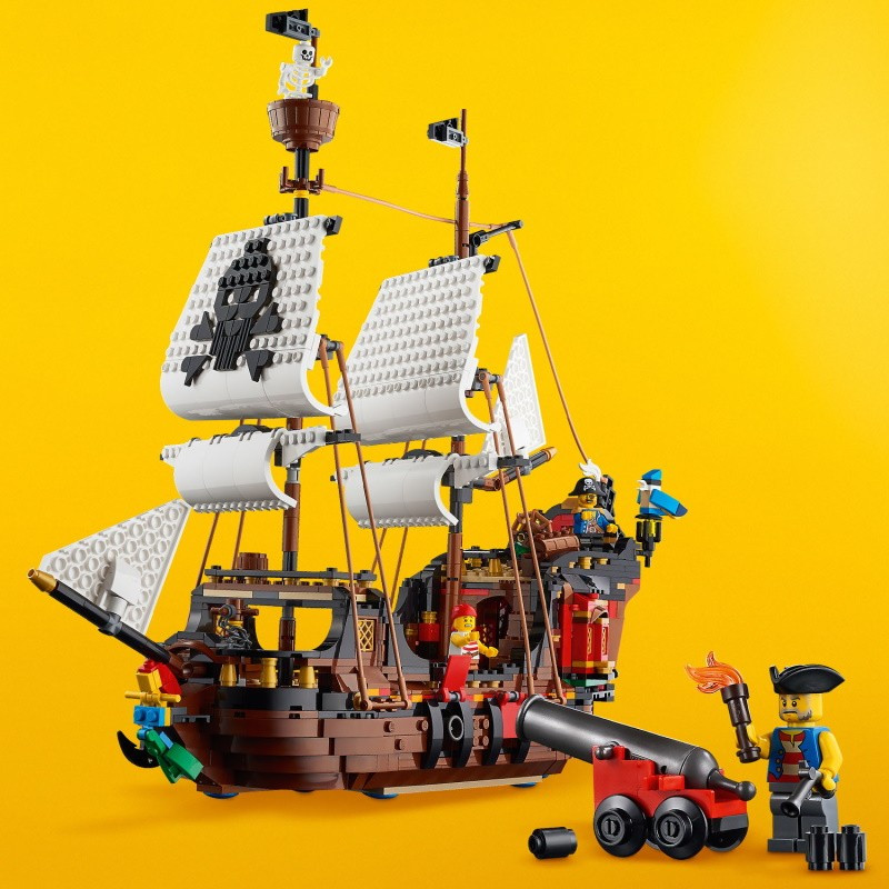 31109 Lego Creator Пиратский корабль, Лего Креатор - фото 6 - id-p76309314