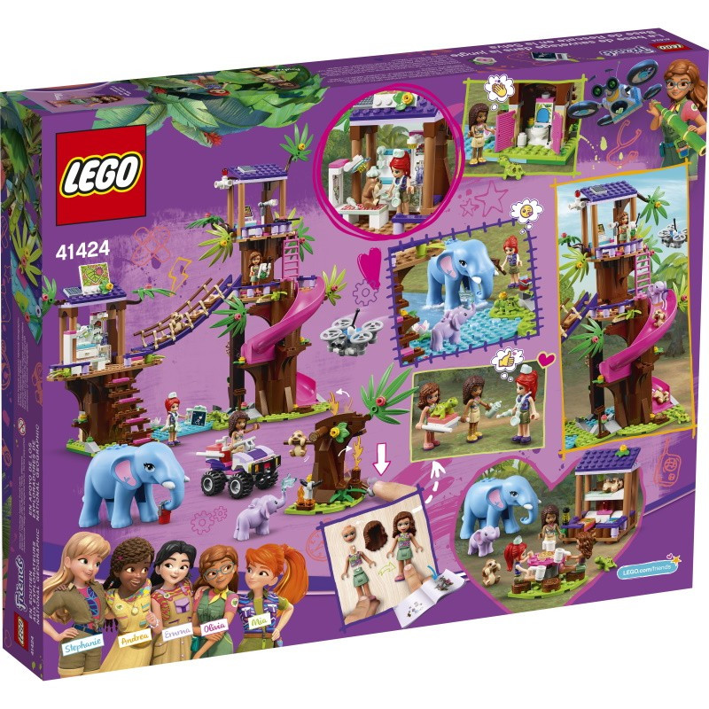 41424 Lego Friends Джунгли: штаб спасателей, Лего Подружки - фото 2 - id-p76309319