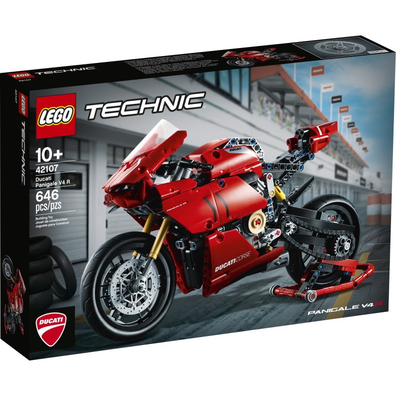 42107 Lego Technic Ducati Panigale V4 R, Лего Техник - фото 1 - id-p76410870