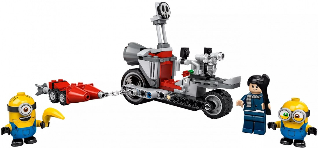 75549 Lego Minions Невероятная погоня на мотоцикле, Лего Миньоны - фото 3 - id-p76501259