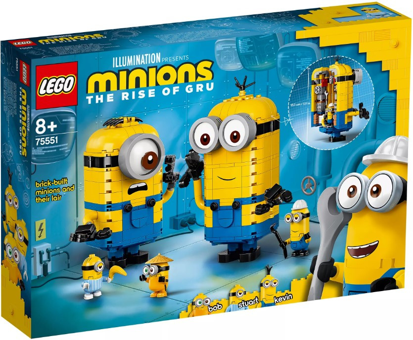 75551 Lego Minions Фигурки миньонов и их дом, Лего Миньоны - фото 1 - id-p76501261