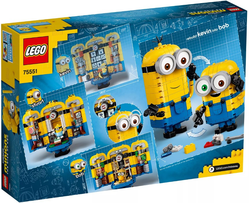 75551 Lego Minions Фигурки миньонов и их дом, Лего Миньоны - фото 2 - id-p76501261