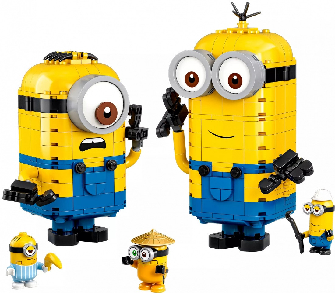 75551 Lego Minions Фигурки миньонов и их дом, Лего Миньоны - фото 3 - id-p76501261