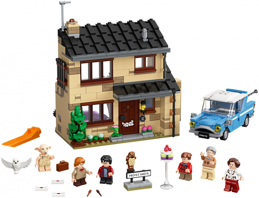75968 Lego Harry Potter Тисовая улица, дом 4, Лего Гарри Поттер - фото 3 - id-p76501276