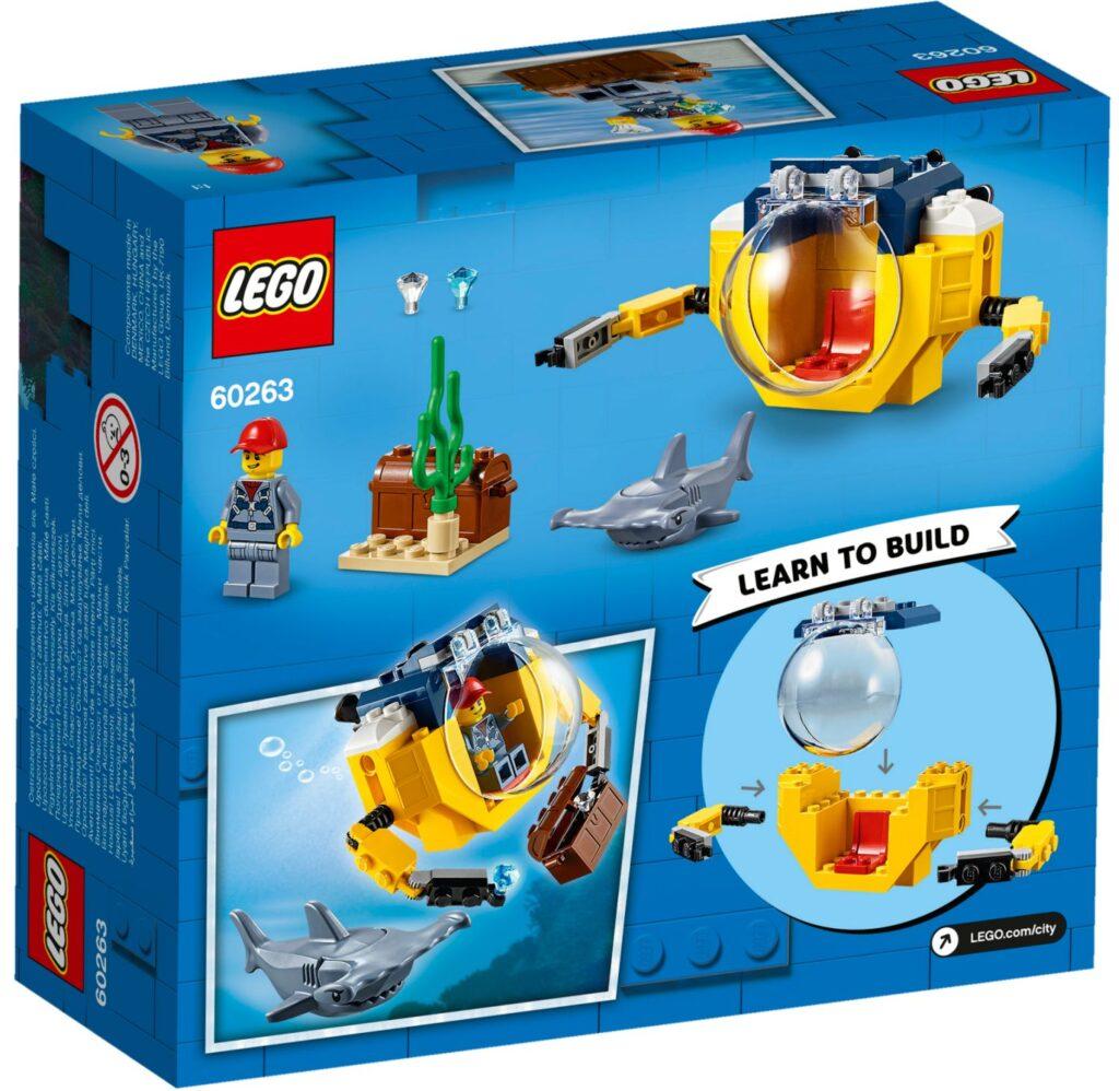 60263 Lego City Океан: мини-подлодка, Лего Город Сити - фото 2 - id-p76410875