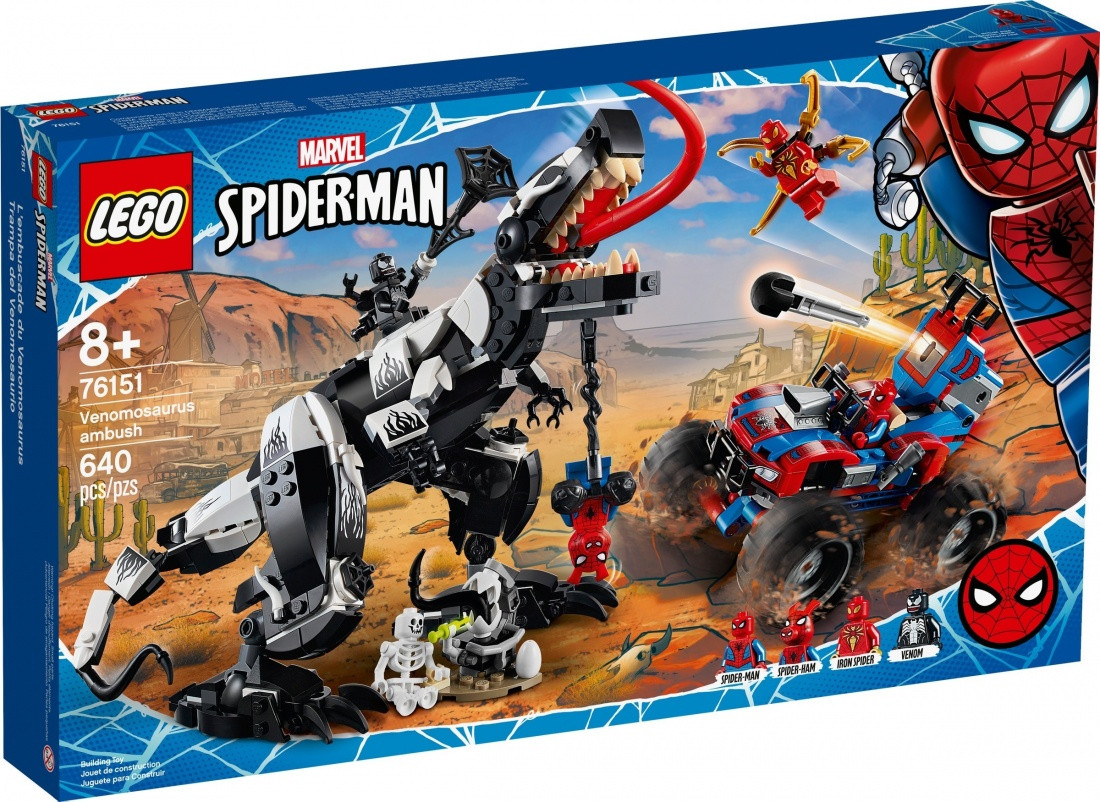 76151 Lego Super Heroes Засада Веномозавра, Лего Супергерои Marvel