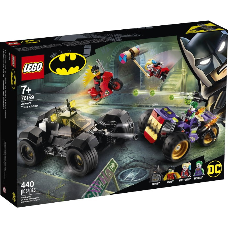 76159 Lego Super Heroes Побег Джокера на трицикле, Лего Супергерои DC