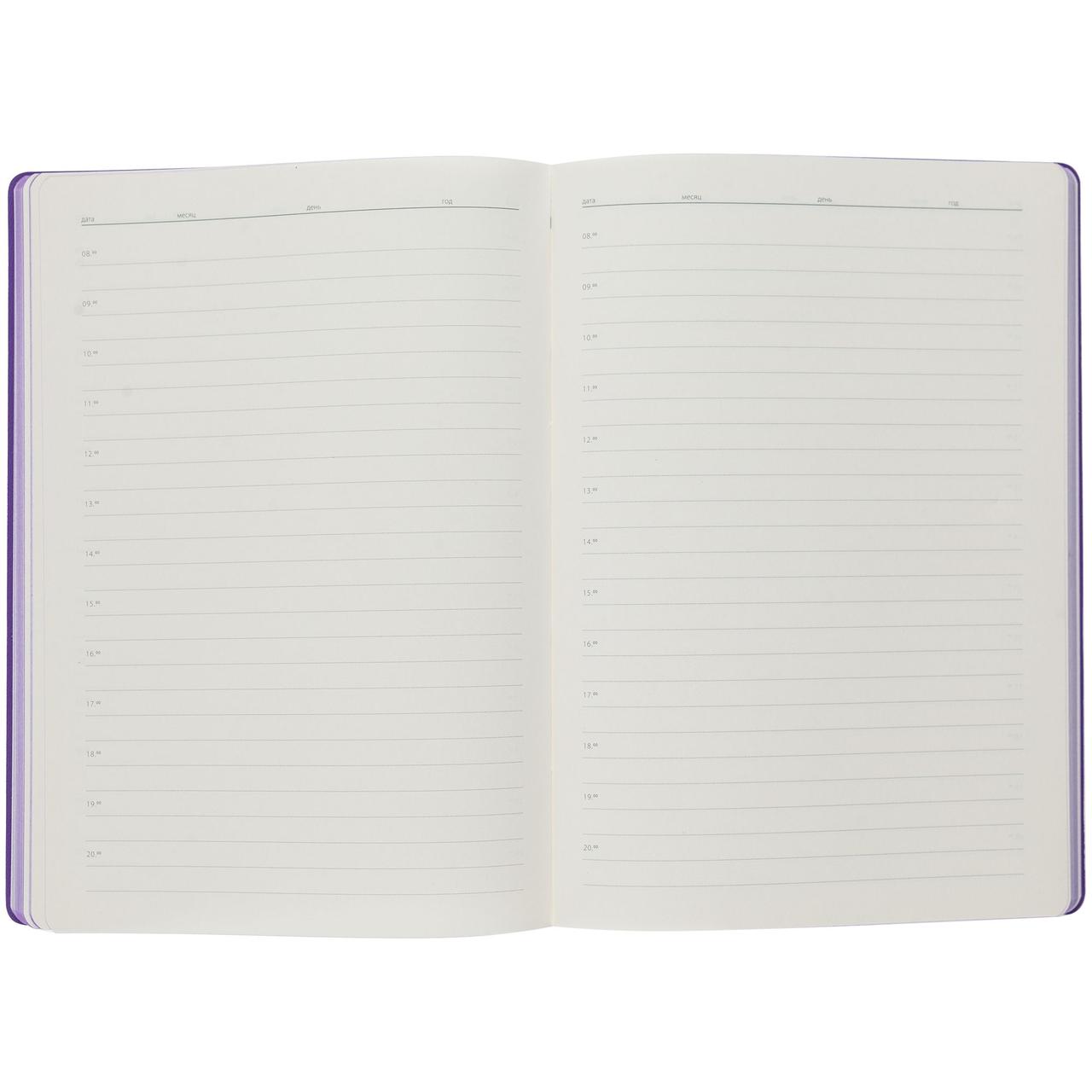 Ежедневник Flexpen, недатированный, серебристо-фиолетовый - фото 6 - id-p76519308